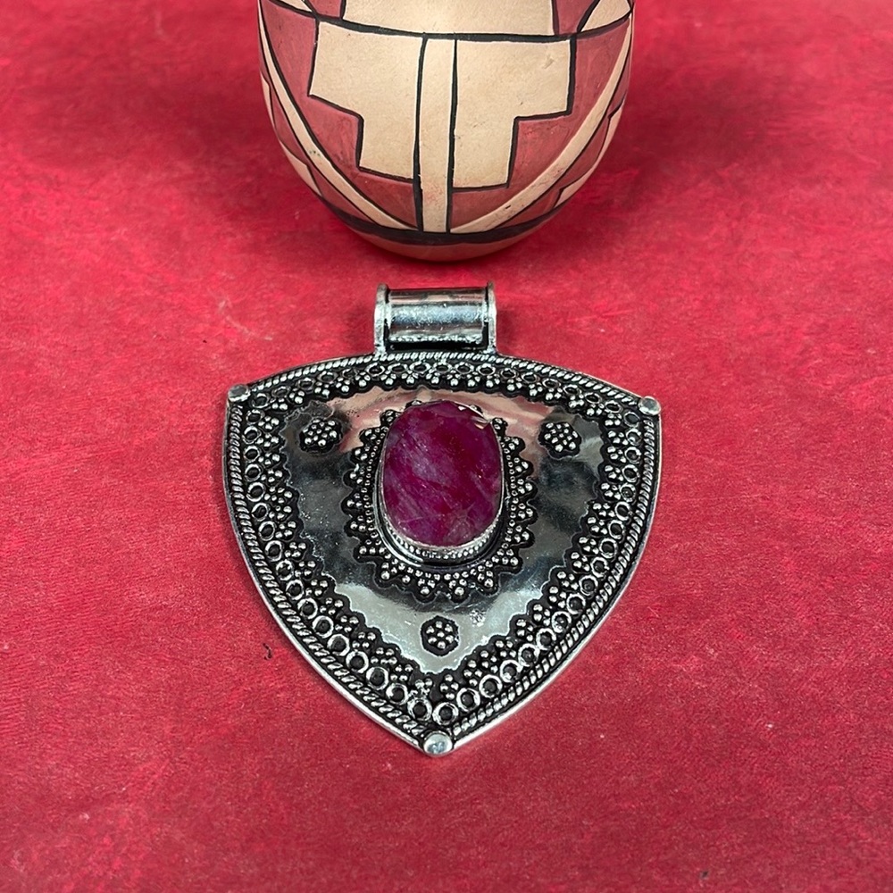Ruby Pendant - image 2